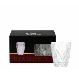 CONJ.DE COPOS DIAMOND 280ML C/4PÇS MR284